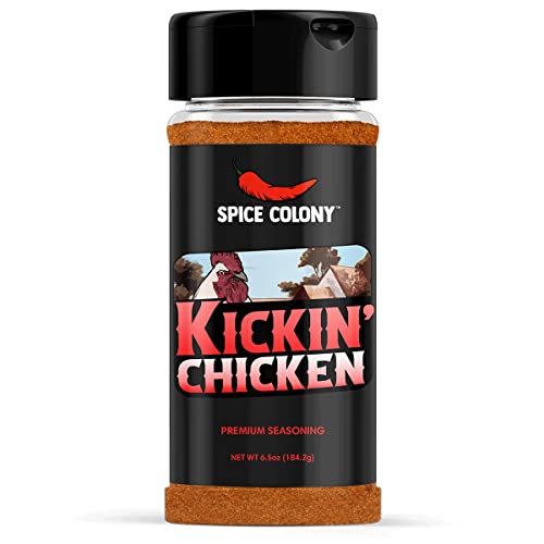 Spice Colony Kickin Chicken Seasoning - Premium Spice Blend Dry ...