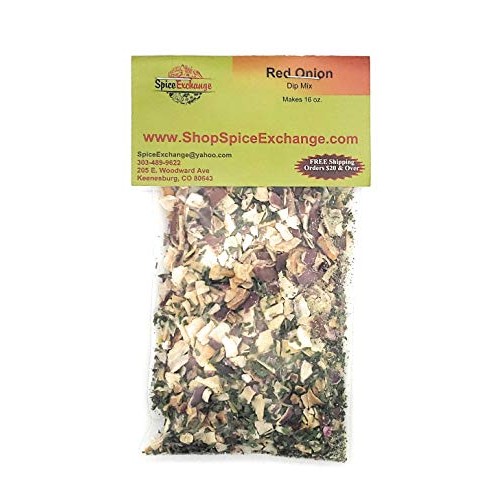 Spice Exchange 7 Dip Garden Dip Mix Variety Pack - Red Onion Dip