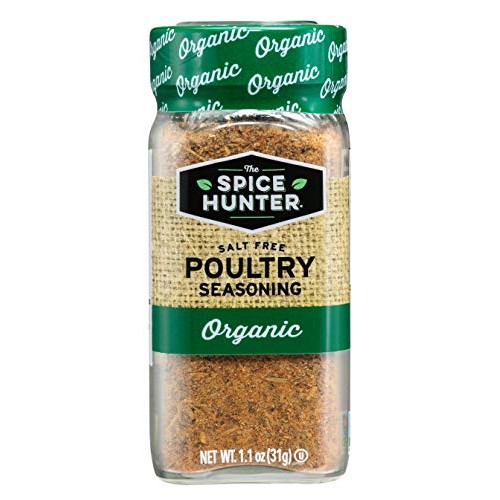 The Spice Hunter Poultry Seasoning, Organic, 1.1-Ounce Jar