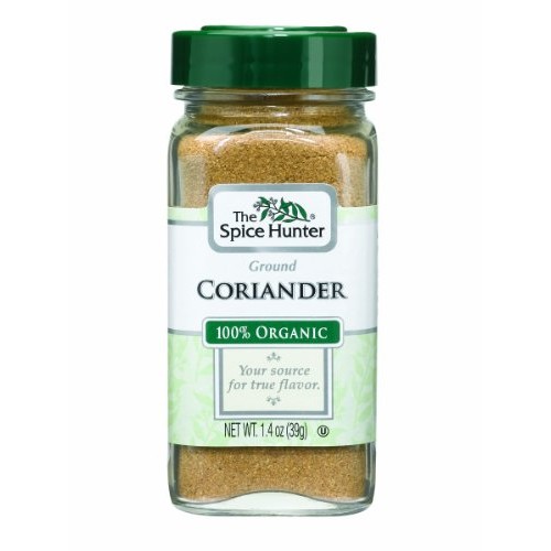 The Spice Hunter Coriander, Ground, Organic, 1.4-Ounce Jar