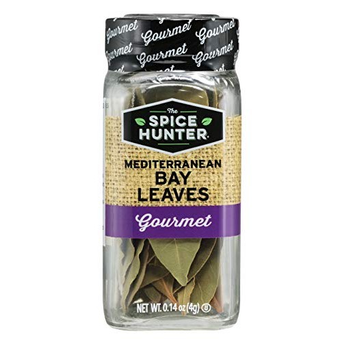 The Spice Hunter Mediterranean Bay Leaves, Whole, 0.14-Ounce Jar