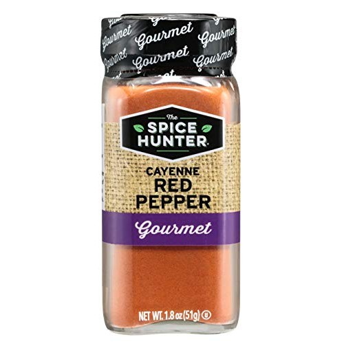The Spice Hunter Organic Red Pepper Cayenne, Ground, 1.5 Oz. Jar