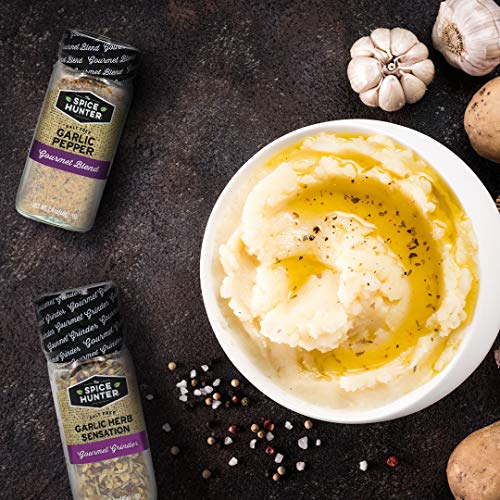 Spice Hunter The Garlic Herb Sensation Grinder Jar, 1.6 Ounce