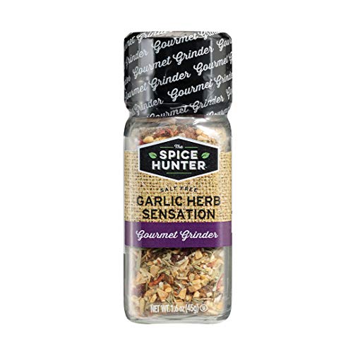 Spice Hunter The Garlic Herb Sensation Grinder Jar, 1.6 Ounce