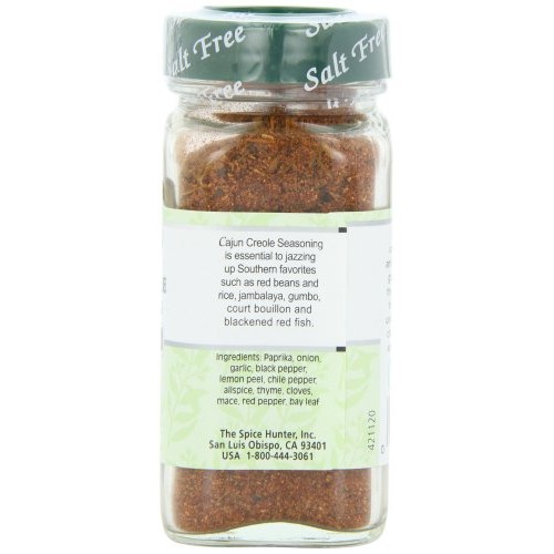 The Spice Hunter Cajun Creole Seasoning Blend, 1.9-Ounce Jar