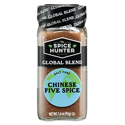 The Spice Hunter Chinese Five Spice Blend, 1.6-Ounce Jars Pack
