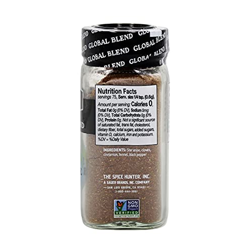 The Spice Hunter Chinese Five Spice Blend, 1.6 Oz. Jar