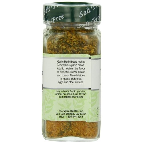 The Spice Hunter Garlic Herb Bread Blend, 2.5-Ounce Jar