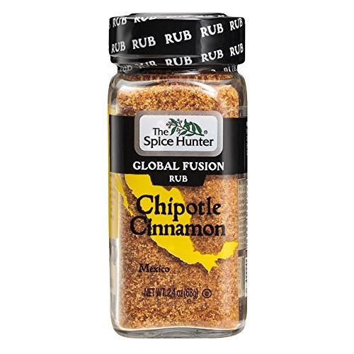 The Spice Hunter Global Fusion Rub, Chipotle Cinnamon, 2.4 Ounce