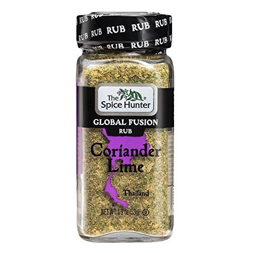 The Spice Hunter Global Fusion Rub, Coriander Lime Thailand, 1.9