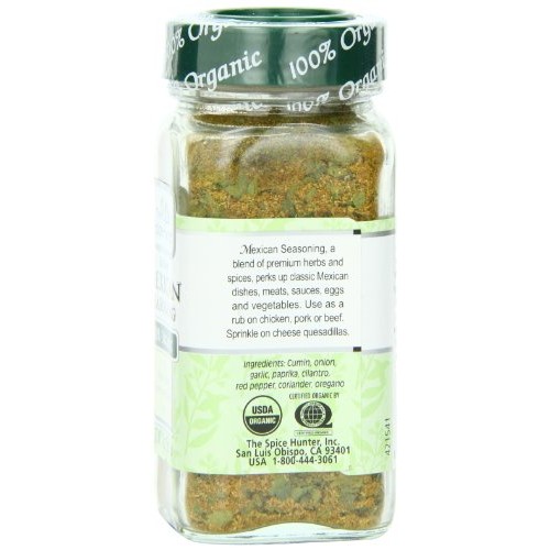 The Spice Hunter Organic Mexican Seasoning Blend, 1.4 Oz. Jar