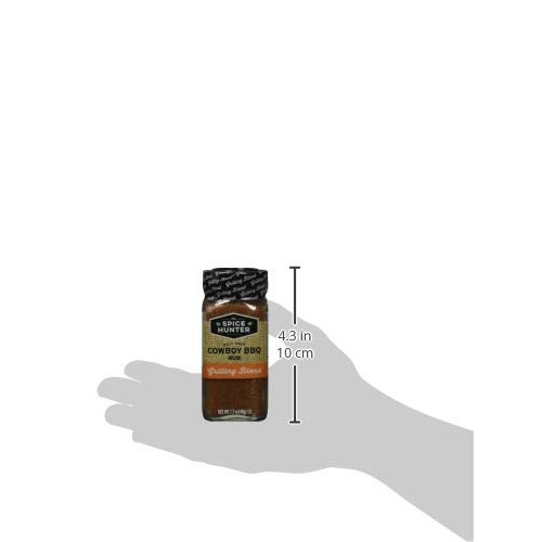 The Spice Hunter Rub, Cowboy Rub, Blend, 1.7-Ounce Jar