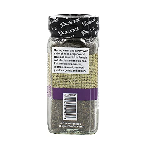 The Spice Hunter Thyme, French, Leaves, 0.69-Ounce Jar