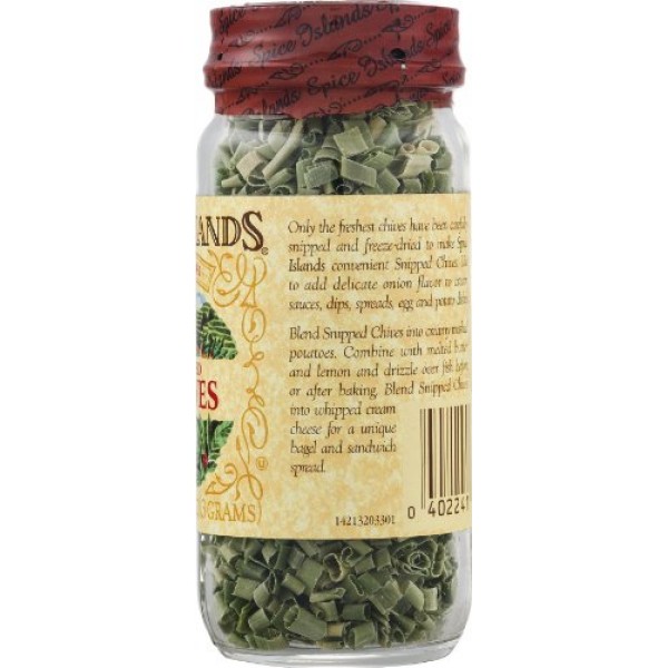 Spice Island Snipped Freeze Dried Chives - 0.1 Oz - 2 Pk
