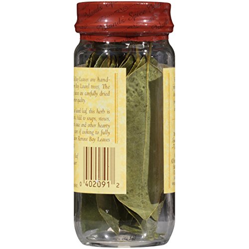 Spice Islands Bay Leaves, Hand Picked, 0.14-Ounce Glass Jars Pa