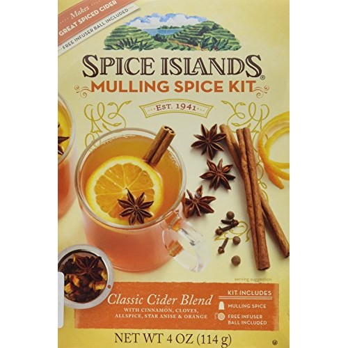 Spice Islands Classic Cider Blend Mulling Spice Kit With Infus