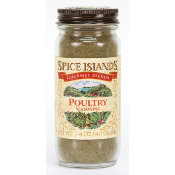 Spice Islands Poultry Seasoning, 1.4-Ounce Pack Of 3