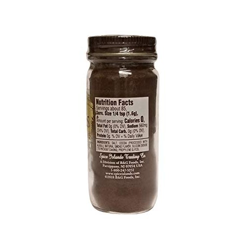 Spice Islands Old Hickory Smoked Salt 4.8Oz Jar Pack Of 1