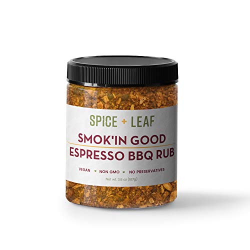 Premium Espresso Bbq Rub By Spice + Leaf - Vegan Non Gmo And No