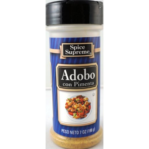 Spice Supreme Adobo Seasoning With Pimento Single