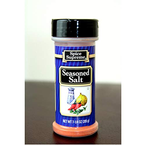 Pack Of 12 Spice Supreme Seasoned Salt Seasonings 7.25 Oz. #30610