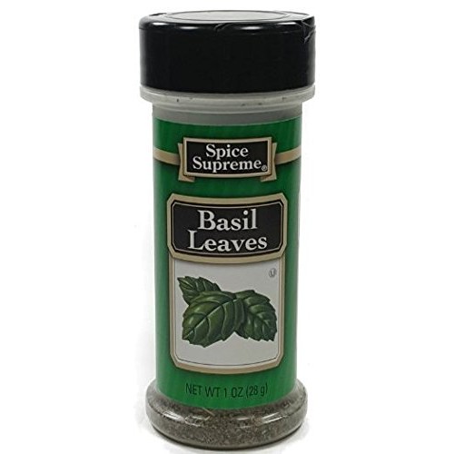 Spice Supreme Dried Basil Leaves 1.0 Ounce Shaker Bottle - Single