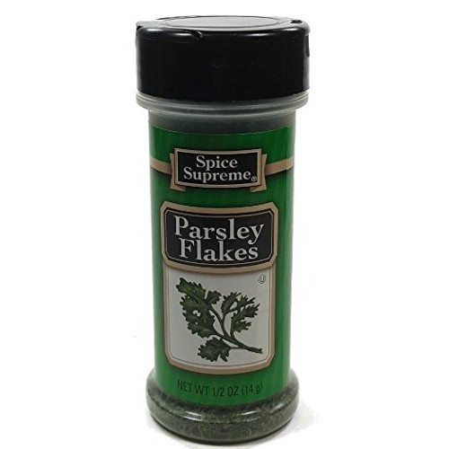 Spice Supreme Dried Parsley Flakes .50 Ounce Shaker Bottle - Single
