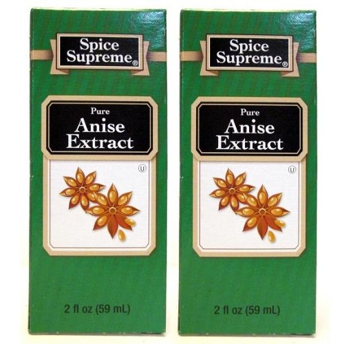 Spice Supreme Flavorings: Pure Anise Extract Pack Of 2 2 Oz Size