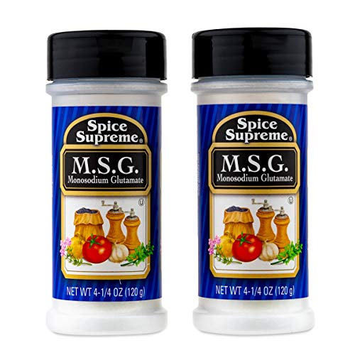Spice Supreme M.S.G. Monosodium Glutamate, Plastic Shaker, 4.25-