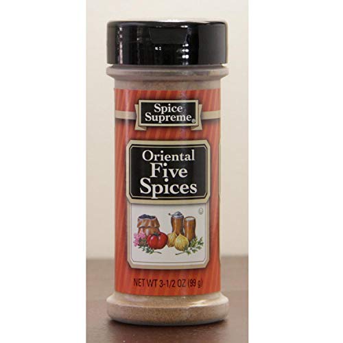 Spice Supreme Oriental Five Spices, 3.5-Oz. Plastic Shaker