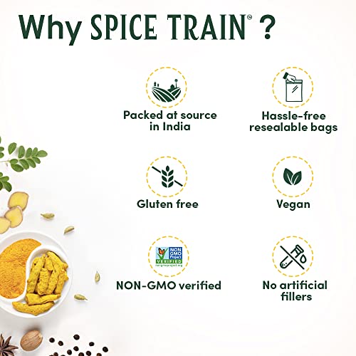 SPICE TRAIN, Chili Powder 397g/14oz Vegan, Gluten free & Raw C... SPICE TRAIN, Chili Powder 397g/14oz Vegan, Gluten free & Raw C...