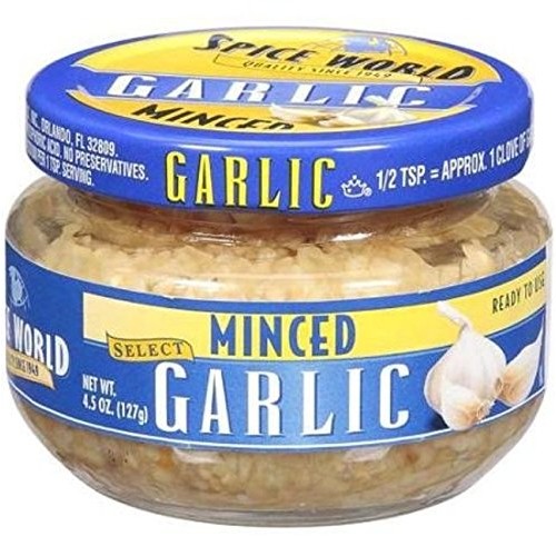 Spice World Minced Garlic, 4.5 Oz
