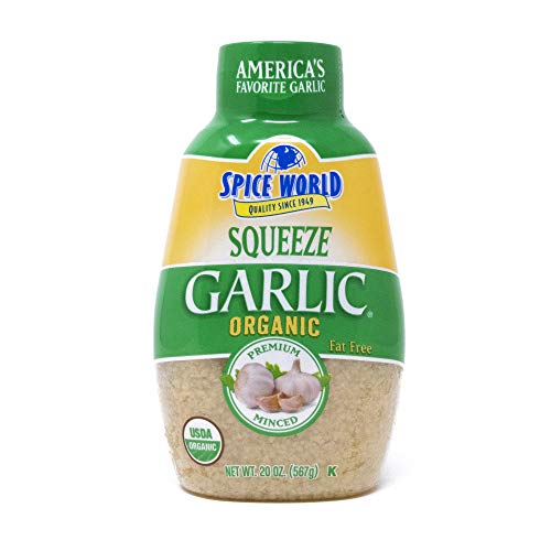 Spice World - Organic Squeeze Garlic - Value Size - 20 Oz