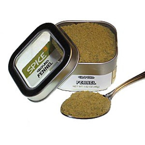 Ground Fennel Seed Tin