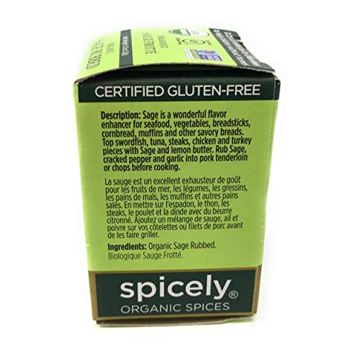 Organic Sage Rubbed Compact 0.2 Oz