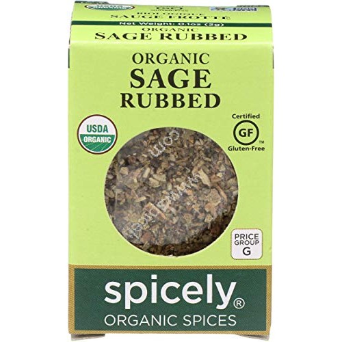 Organic Sage Rubbed Compact 0.2 Oz