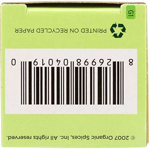 Spicely Organic Allspice Whole 0.30 Ounce Ecobox Certified Glute