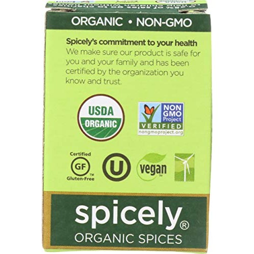 Spicely Organic Bay Leaves Turkish Whole 0.10 Ounce Ecobox Certi
