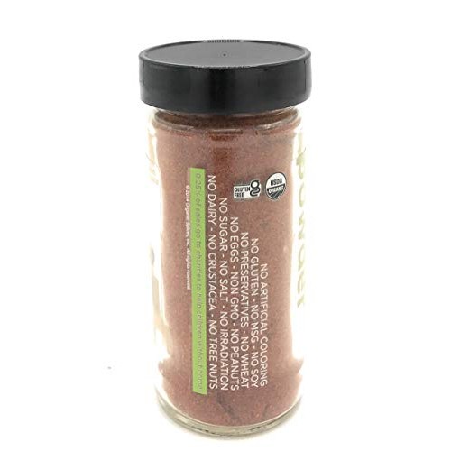 Spicely Organic Chili Powder 1.70 Ounce Jar Certified Gluten Free