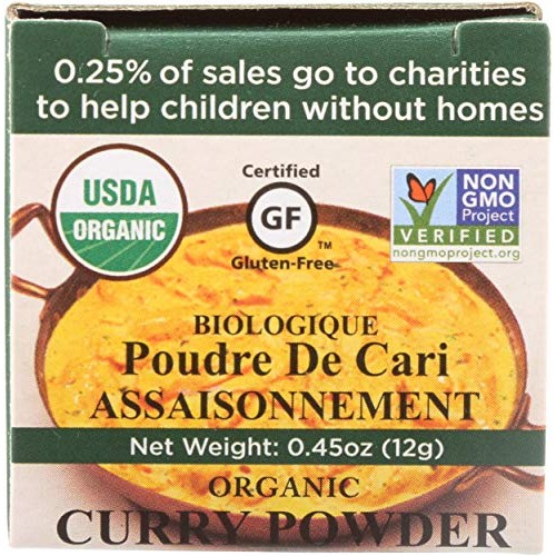 Spicely Organic Curry Powder 0.45 Oz Certified Gluten Free