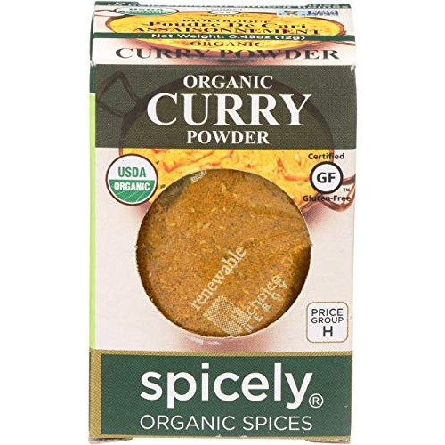 Spicely Organic Curry Powder 0.45 Oz Certified Gluten Free
