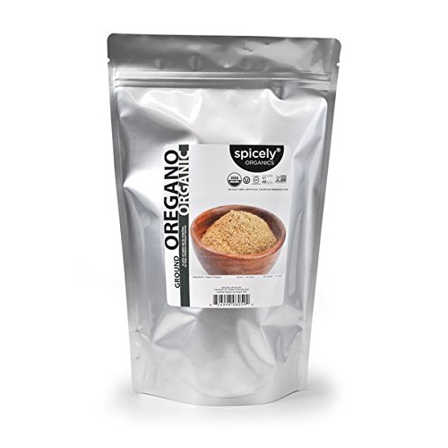 Spicely Organic Oregano Ground 12 Oz Bag Certified Gluten Free