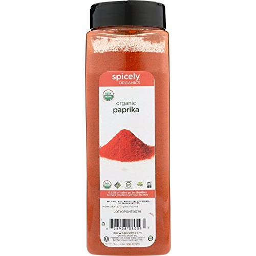 Spicely Organic Paprika Powder 16Oz Club Size