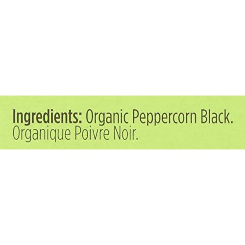 Spicely Organic Peppercorn, Black - Compact