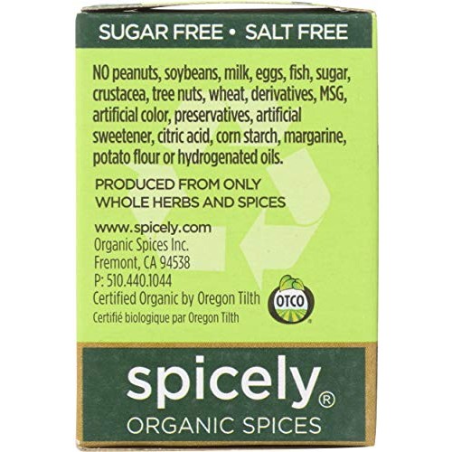 Spicely Organic Peppercorn Pink Whole 0.15 Ounce Ecobox Certifie