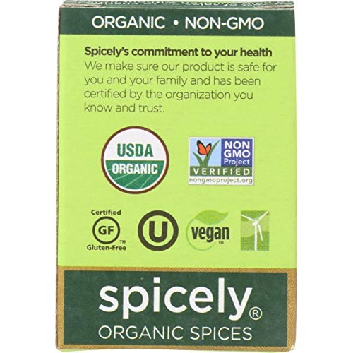 Spicely Organic Peppercorn Pink Whole 0.15 Ounce Ecobox Certifie
