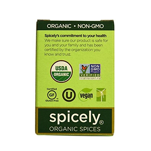 Spicely Organic Sumac Ground 0.45 Ounce Ecobox Certified Gluten