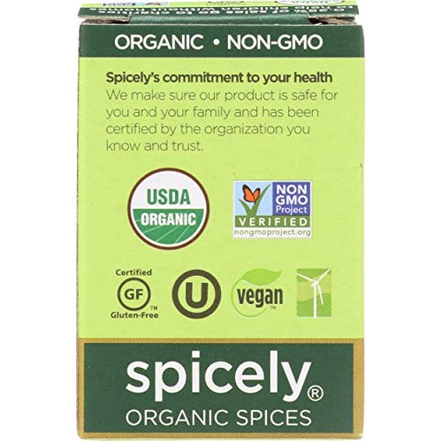 Spicely Organics Cumin Seeds Whole,0.5 Oz