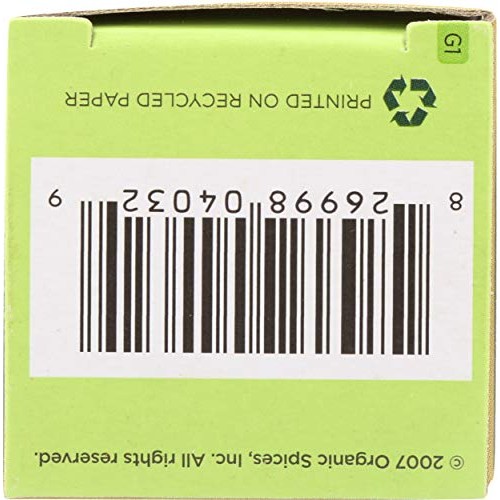 Spicely Organics Cumin Seeds Whole,0.5 Oz