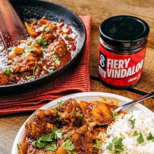 Spicemode, Fiery Vindaloo Curry Sauce, Vegan, Gluten Free, Small...